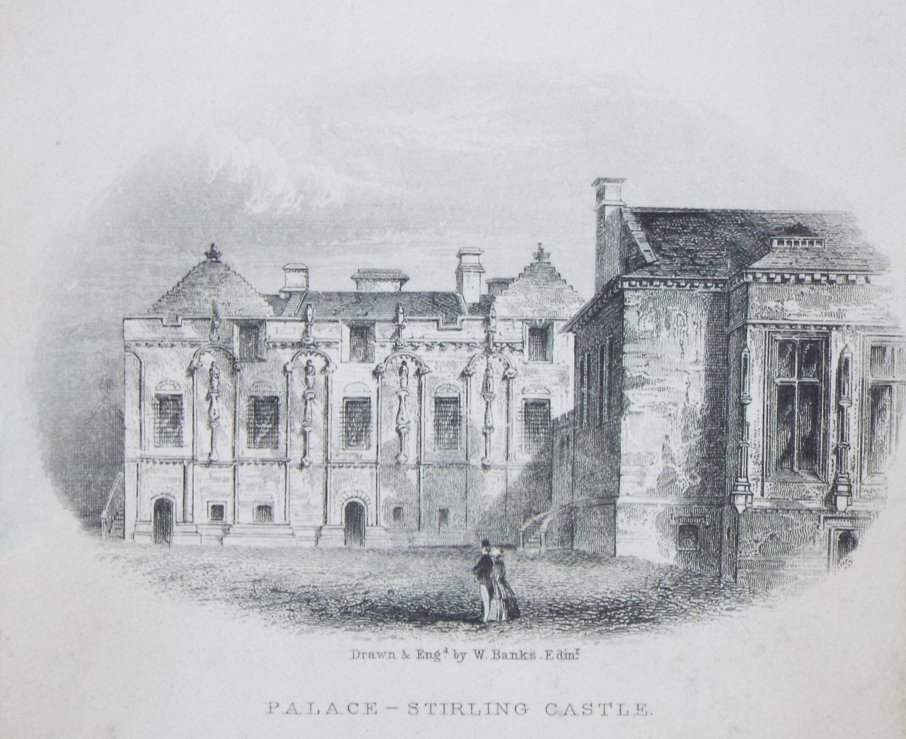 Steel Vignette - Palace - Stirling Castle - Banks